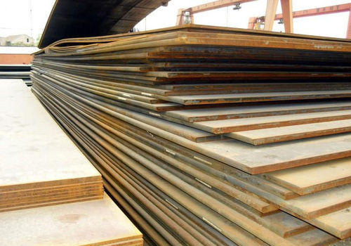 High Manganese Cut to Size Steel Plates Sheets manufacturer, supplier and exporter in Mumbai, India