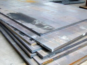 Stack of abrasion resistant steel plates